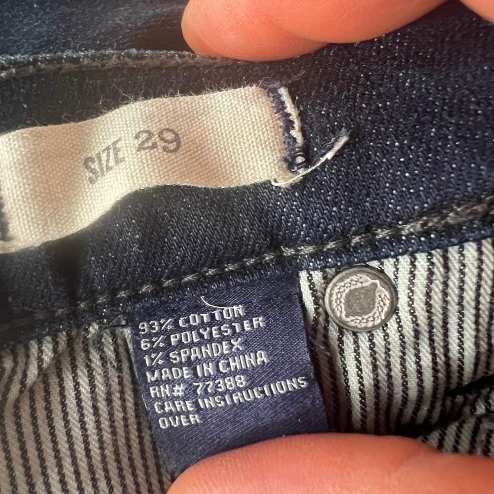 Madewell blue jeans trousers pants skinny size 29 - Picture 8 of 10